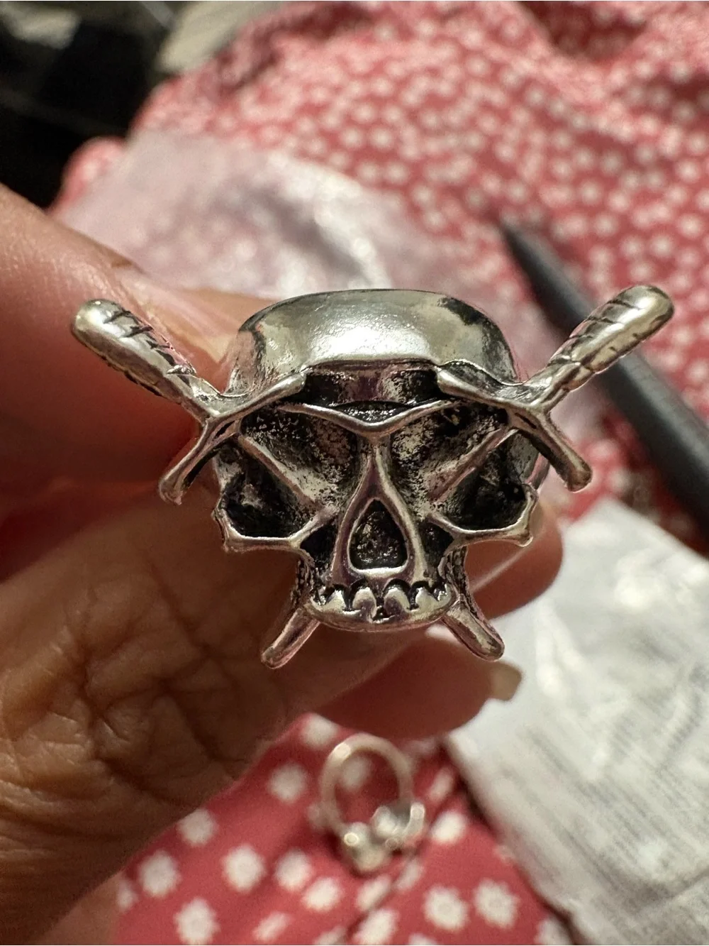 N/A edgy silver